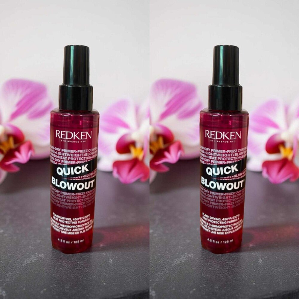 Redken's Quick Blowout Flash Drying formula 4.2 oz_ 2 units